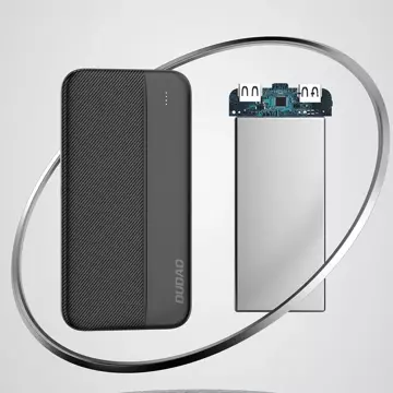 Dudao K4S Powerbank 2x USB Typ A 10000mAh 5V/2A czarny