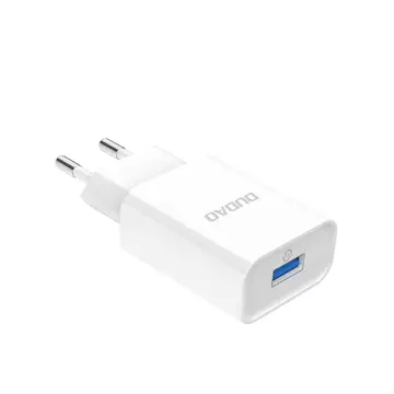 Dudao Ladegerät EU USB 5V / 2.4A QC3.0 Quick Charge 3.0 Kabel USB Type C Kabel weiß (A3EU Type-c weiß)