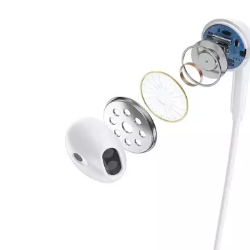 Dudao Magnetic Suction In-Ear Wireless Bluetooth Kopfhörer Weiß (U5B)