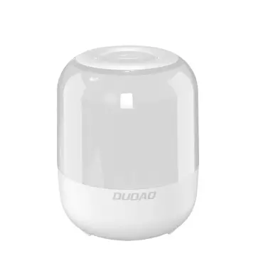 Dudao kabelloser Bluetooth 5.0 RGB-Lautsprecher 5W 1200mAh weiß (Y11S-weiß)