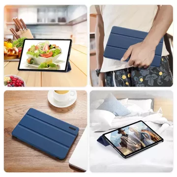 Dux Ducis Domo Hülle mit Klappe und Smart Sleep für Lenovo Tab M11 – Blau