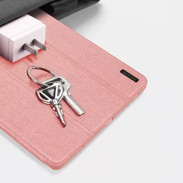 Dux Ducis Domo Hülle mit Ständer für Samsung Galaxy Tab S9 FE – Rosa