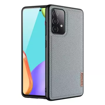 Dux Ducis Fino Schutzhülle mit Nylonmaterial Samsung Galaxy A72 4G grau