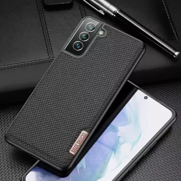 Dux Ducis Fino Schutzhülle mit Nylonmaterial Samsung Galaxy S22 (S22 Plus) schwarz