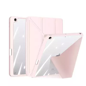 Dux Ducis Magi Hülle iPad 10,9'' 2022 (10. Generation) Hülle mit Stifthalter Smart Cover Ständer rosa