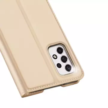 Dux Ducis Skin Pro Holster Cover Flip Cover für Samsung Galaxy A53 5G gold