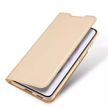 Dux Ducis Skin Pro Holster Cover Flip Cover für Samsung Galaxy S22 gold