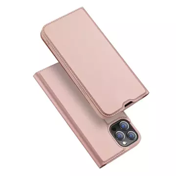 Dux Ducis Skin Pro Holster Cover Flip Cover für iPhone 13 Pro Max rosa