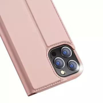 Dux Ducis Skin Pro Holster Cover Flip Cover für iPhone 13 Pro Max rosa