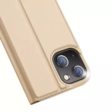 Dux Ducis Skin Pro Holster Cover Flip iPhone 13 Gold