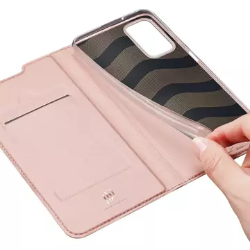 Dux Ducis Skin Pro Holster Cover für Samsung Galaxy A03s rosa