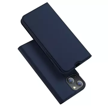 Dux Ducis Skin Pro Holster Flip Cover für iPhone 13 mini blau