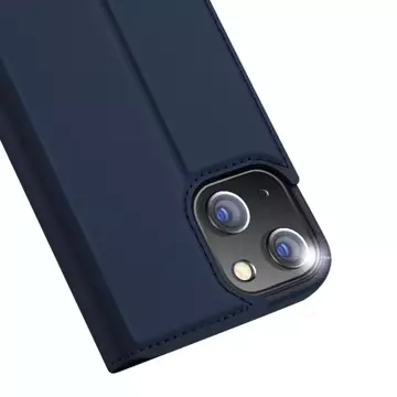 Dux Ducis Skin Pro Holster Flip Cover für iPhone 13 mini blau