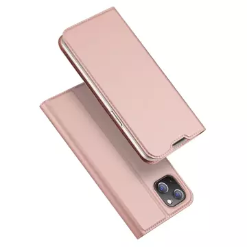 Dux Ducis Skin Pro Holster Flip Cover für iPhone 14 Plus rosa