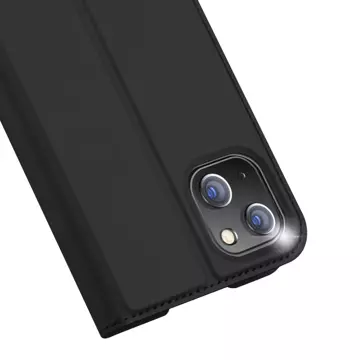 Dux Ducis Skin Pro Holster Flip Cover für iPhone 14 Plus schwarz