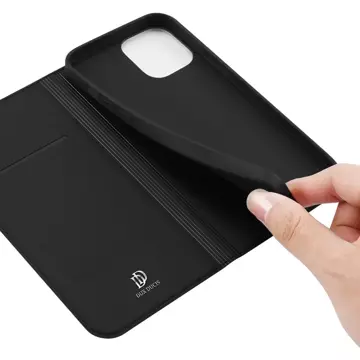 Dux Ducis Skin Pro Holster Flip Cover für iPhone 14 schwarz