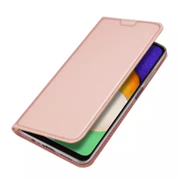 Dux Ducis Skin Pro Hülle Samsung Galaxy A14 5G Flip Card Wallet Stand Pink