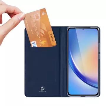 Dux Ducis Skin Pro Hülle für Samsung Galaxy A35 5G mit Klappe - Blau