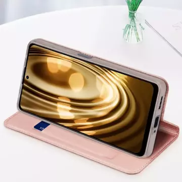 Dux Ducis Skin Pro Hülle für Xiaomi Redmi Note 12 Pro / Poco X5 Pro 5G Cover Flip Card Wallet Stand Pink