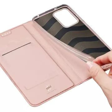 Dux Ducis Skin Pro Hülle für Xiaomi Redmi Note 12 Pro / Poco X5 Pro 5G Cover Flip Card Wallet Stand Pink