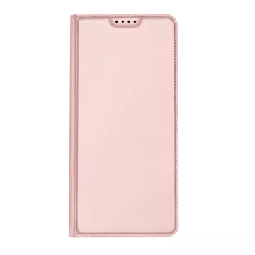 Dux Ducis Skin Pro Hülle mit Klappe und Kartenfach für Xiaomi Redmi Note 13 5G – Pink