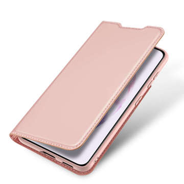 Dux Ducis Skin Pro Samsung Galaxy S22 Leder Schutzhülle Pink