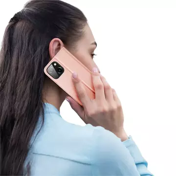 Dux Ducis Skin Pro iPhone 15 Hülle mit Klappe und Geldbörse – Pink