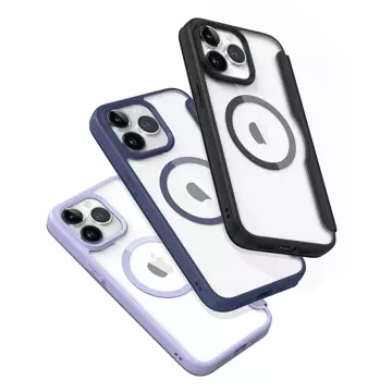 Dux Ducis Skin X Pro Hülle für Apple iPhone 15 Pro Magnetisches MagSafe Flip Cover – Schwarz