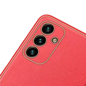 Dux Ducis Yolo elegante Hülle aus ökologischem Leder für Samsung Galaxy A13 5G rot