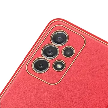 Dux Ducis Yolo elegante Hülle aus ökologischem Leder für Samsung Galaxy A72 4G rot