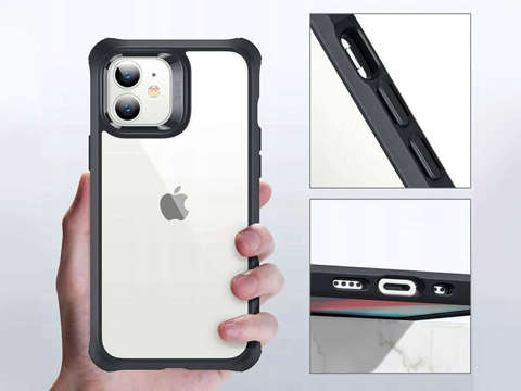 ESR 360 Full Body Case für Apple iPhone 12 Mini 5.4 Schwarz 2x Glas