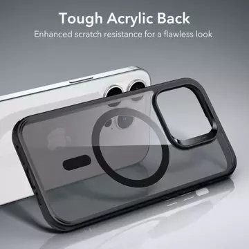 ESR CH HaloLock MagSafe Handyschutzhülle für Apple iPhone 14 Pro Mattschwarz