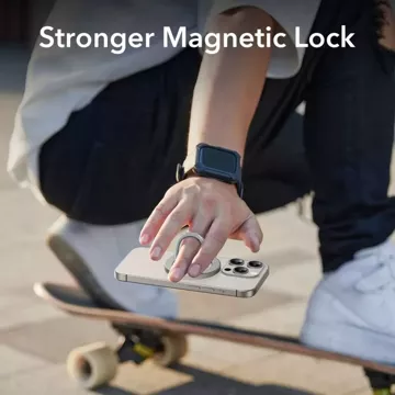 ESR HaloLock Magnetischer MagSafe-Ringständer für Fingertelefon Titan