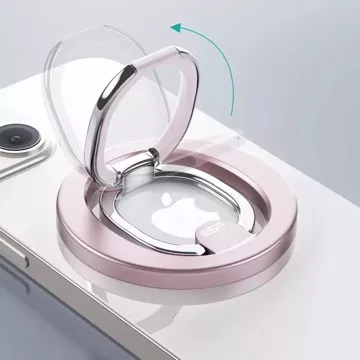 ESR HaloLock Magnetischer MagSafe-Telefonringständer Pastellrosa