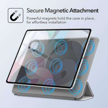 ESR Rebound Pencil Magnethülle für Apple iPad Air 4 2020 Silber