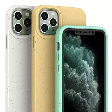 Eco Case Case für iPhone 11 Pro Max Silikonhülle Handyhülle Lila