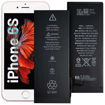 Ersatzakku für Apple iPhone 6S 1715mAh A1688 A1633