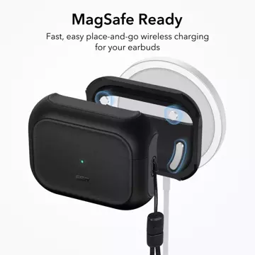 Esr orbit halolock magsafe apple airpods pro 1/2 schwarz