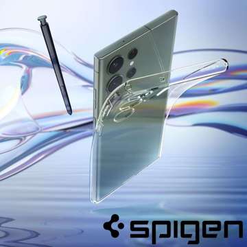 Etiu na telefon Spigen Liquid Crystaldo Samsung Galaxy S23 Ultra Crystal Clear