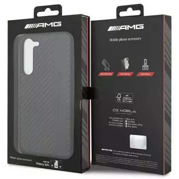 Etui AMG für Samsung Galaxy S23 Plus HardCase Carbon Stripe