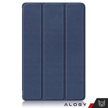 Etui Alogy Book Cover Case für Lenovo Tab M9 2023 TB310XU TB310FU Granatowe