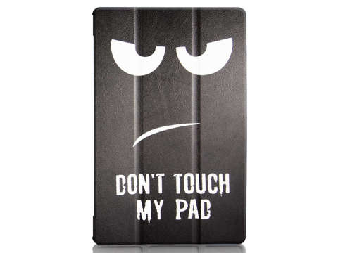 Etui Alogy Book Cover für Huawei Matepad T10/T10s Don't Touch My Pad