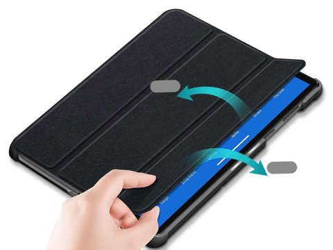 Etui Alogy Book Cover für Lenovo M10 Gen 2 TB-X306 Czarny