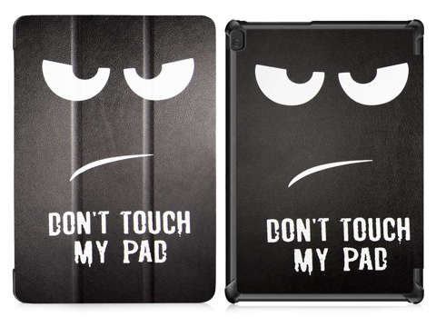 Etui Alogy Book Cover für Lenovo M10 TB-X505 F/L Don't Touch My Pad