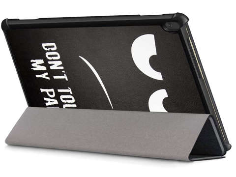 Etui Alogy Book Cover für Lenovo M10 TB-X505 F/L Don't Touch My Pad Szkło