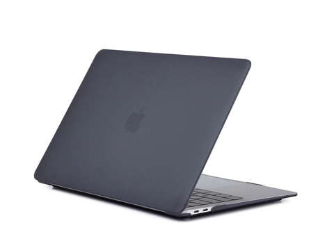 Etui Alogy Hard Case matt für Apple MacBook Air 13 M1 2021 Schwarz