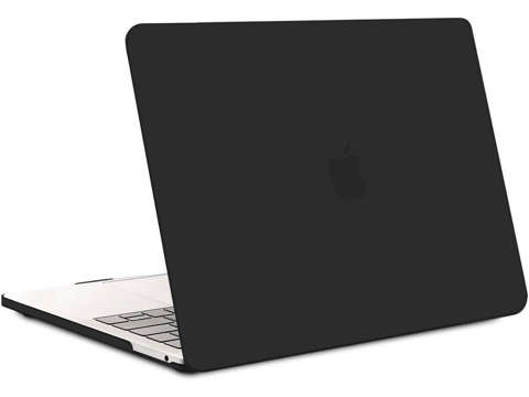 Etui Alogy Hard Case matt für Apple MacBook Pro 13 M1 2021 Schwarz