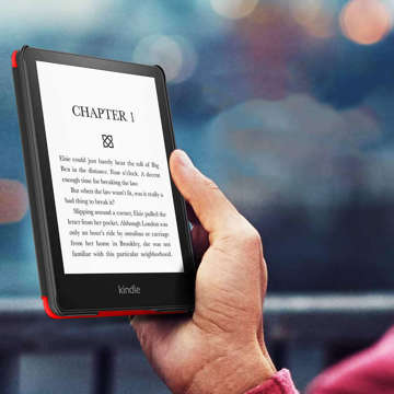 Etui Alogy Smart Case für Kindle Paperwhite 5 / V (11. Gen.) Czerwony
