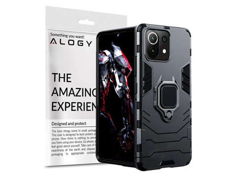 Etui Alogy Stand Ring Armor für Xiaomi Mi 11 Lite