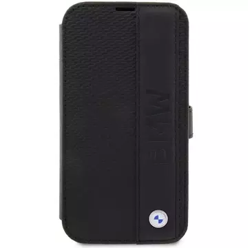 Etui BMW BMBKP14X22RDPK für Apple iPhone 14 Pro Max 6,7" Bücherregal Leder Strukturiert